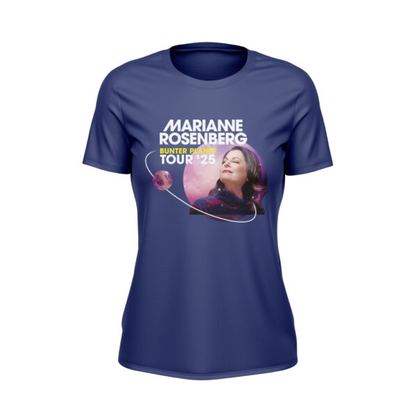 Damen T-Shirt - Bunter Planet Tour ’25 (Motiv 2) – Bild 3