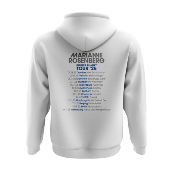 Hoodie - Bunter Planet Tour ’25 (mit Backprint) – Bild 9