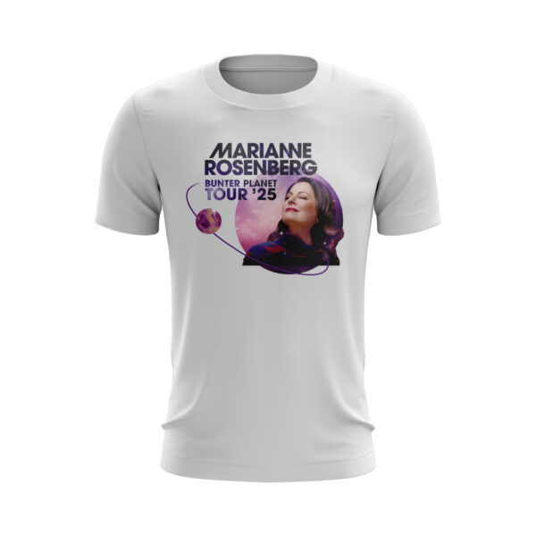 T-Shirt - Bunter Planet Tour ’25 (Motiv 2) – Bild 2
