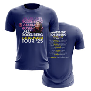 T-Shirt - Bunter Planet Tour ’25 (mit Backprint)