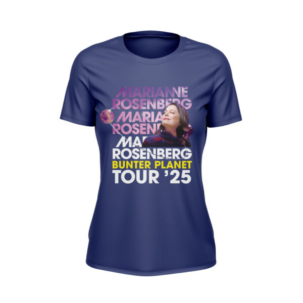 Damen T-Shirt - Bunter Planet Tour ’25