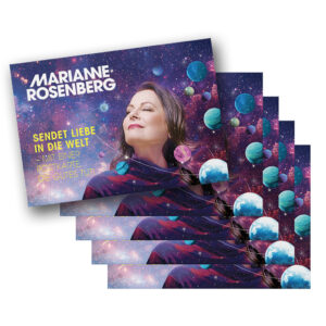 Postkarte – 5er Set - Sendet Liebe in die Welt