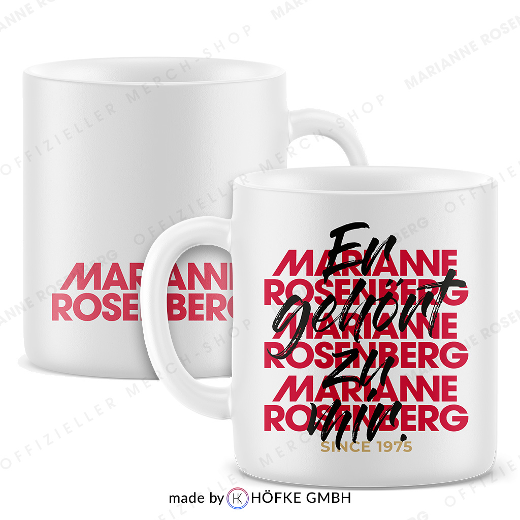Tasse - Er gerhört zu mir - Marianne Rosenberg